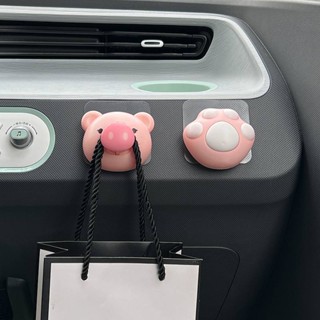 Suitable for Wuling Confero Mini Modified Car Hook Mini EV Interior Cartoon Storage Container for Cars Cute Small Hook CfwD