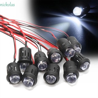 NICKOLAS สายไฟ LED 12V สว่างมาก สีใส สําหรับตกแต่งบ้าน 5 ชิ้น