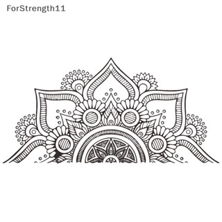 Fo สติกเกอร์กระดาษ ลาย Mandala สําหรับตกแต่งผนังบ้าน ห้อง ทําสมาธิ TH