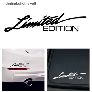 Twth LIMITED EDITION สติกเกอร์ไวนิล สําหรับติดตกแต่งหน้าต่างรถยนต์ 16 ซม.*3.8 ซม. QDD