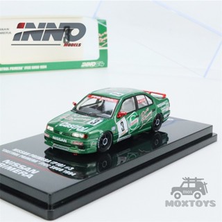 Inno 1:64 NISSAN PRIMERA (P10) #3 โมเดลรถยนต์ CASTROL PRIMERA JTCC Sugo 1994