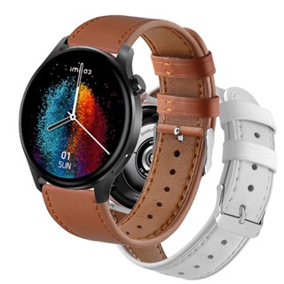 สายนาฬิกาข้อมือ สายหนัง สําหรับ IMILAB W13 Smart watch