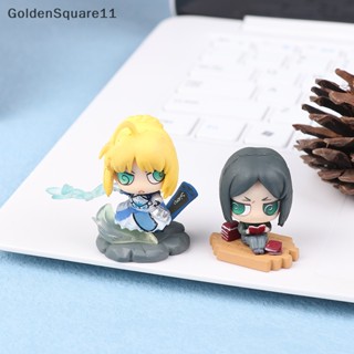 Goldensquare ฟิกเกอร์ PVC รูปตุ๊กตา Fate Stay Night Saber Lancer Rider Caster ACGN T30 6 ชิ้น ต่อชุด