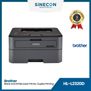 Brother Printer บราเดอร์ HL-L2320D เครื่องพิมพ์เลเซอร์ ขาว-ดำ พิมพ์เอกสาร 2 หน้าอัตโนมัติ