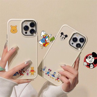 เคสโทรศัพท์มือถือแบบแข็ง กันกระแทก ลายการ์ตูนมิกกี้ มินนี่เมาส์ สําหรับ iPhone 7 8 Plus XS XR X XS max 11 12 13 14 11 Pro max 12 Pro 13 Pro max 14 Pro max