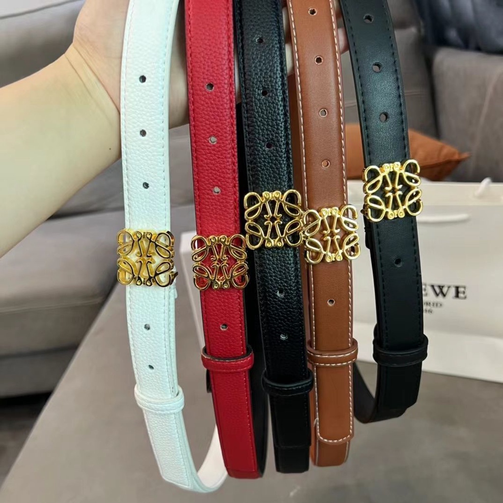 ของแท ้ หนัง Casual คุณภาพสูงใหม ่ ทนทานเข ็ มขัดหนังเข ็ มขัด Unisex เข ็ มขัด