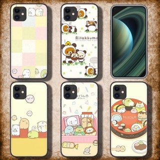 เคสโทรศัพท์ TPU แบบนิ่ม ลาย C210 sumikko gurashi Rilakkuma สําหรับ iPhone SE 2020 12 Mini 13 Pro Max