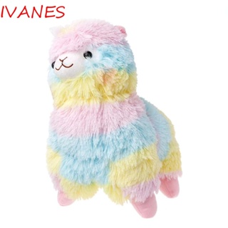 IVANES ตุ๊กตาฟิกเกอร์ Alpaca Kawaii หลากสีสัน เหมาะกับของขวัญ สําหรับเด็ก