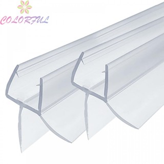 【COLORFUL】Sealing Strip Bathroom Water Proof Double Soft Edge Hardware Accessories