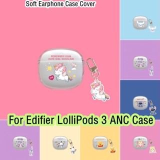 【Yoshida】เคสหูฟัง แบบนิ่ม ลายการ์ตูนกระต่าย สําหรับ Edifier LolliPods 3 ANC Edifier LolliPods 3 ANC