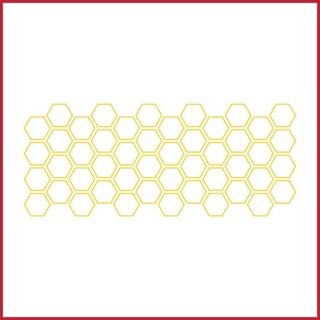 สติกเกอร์ ลายรังผึ้งน่ารัก มีกาวในตัว สําหรับติดตกแต่งรถยนต์