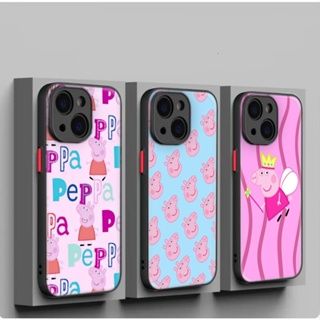 เคสโทรศัพท์มือถือแบบนิ่ม ลาย Peppa Pig P254 สําหรับ iPhone SE SE2 SE3 7 8 Plus XR XS Max 11 Pro Max