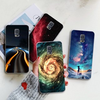 เคสโทรศัพท์ซิลิโคน TPU แบบนิ่ม ลายท้องฟ้ากลางคืน สําหรับ Samsung Galaxy S5 Neo Mini S7 Edge