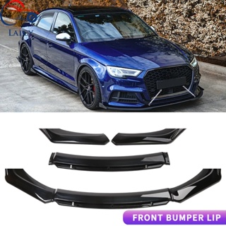 Lantop ชุดสปอยเลอร์ กันชนหน้ารถยนต์ สําหรับ Audi S3 RS3 A3 2014-2023