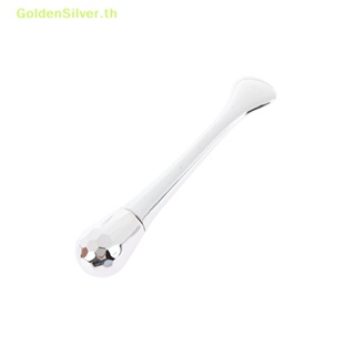 Goldensilver ไม้พายโลหะ ทรงโค้ง ขนาดเล็ก สําหรับแต่งหน้า 1 ชิ้น