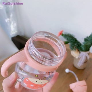 Ruisurshine ใหม่ ขวดน้ําดื่ม พร้อมหลอดดูด กันสําลัก ขนาด 250 มล. สําหรับเด็กทารก