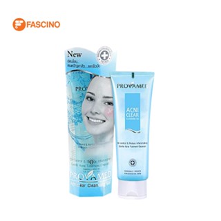 PROVAMED Acniclear Cleansing Gel เจลล้างหน้าสูตรอ่อนโยน (120ml.)