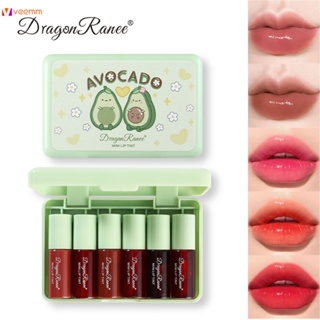 6pcs Dragon Ranee6 Pack Apothea Lip Dye Set Moisturizing Lip Moisturizing Lip Gloss Beauty Cosmetics veemm