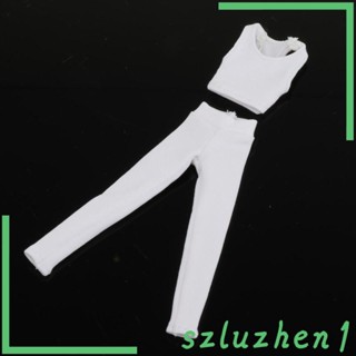 [Szluzhen1] เสื้อกั๊ก และกางเกง ขนาดเล็ก สเกล 1/12 แฮนด์เมด สําหรับตุ๊กตา ฟิกเกอร์ผู้หญิง 6 นิ้ว