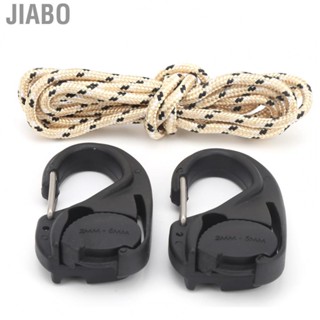 Jiabo Camping Rope Tightener  Lightweight Ratchet Durable 2Pcs for Hiking Tent