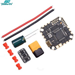 Rctown JHEMCU GHF722AIO-ICM 40a Baro Osd กล่องดํา 5v Bec F722 ตัวควบคุมการบิน Blhelis 40a 4in1 Esc 2-6s สําหรับ Rc Fpv