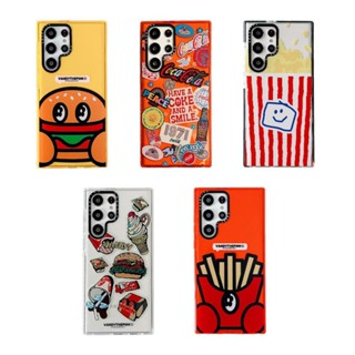 Casetify เคสโทรศัพท์มือถือแบบใส ลาย Coca-Cola สําหรับ Samsung Galaxy S22 Ultra S21 Ultra S20+ D7XR