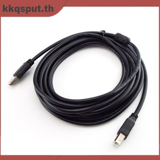 สายเคเบิล USB 2.0 A เป็น B ตัวผู้ ความเร็วสูง 1.5 3 5 10 เมตร สําหรับเครื่องพิมพ์ 3 ฟุต THK2