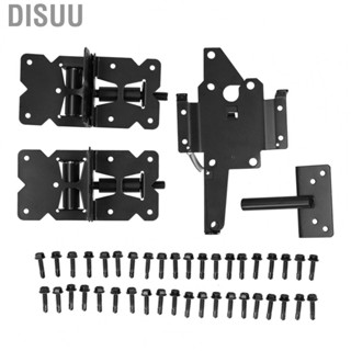 Disuu Gate Hinge  Door Latches Fence Latch Kit Lock for Yards Sheds Gardens