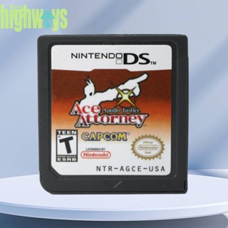 การ์ดเกม ACE สําหรับ Nintendo DS 2DS 3DS XL NDSI [highways.th]