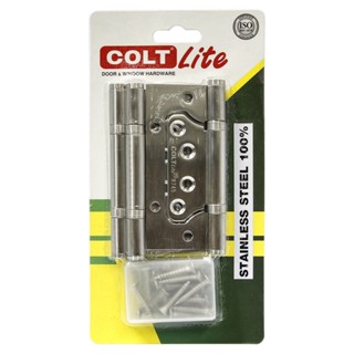 good.garden29-บานพับบานเซี้ยมสแตนเลส COLT  LITE #745 4X3 หนา 2mm. รุ่นแผง 1X3 ยอดขายอันดับ1