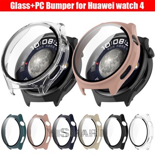 เคสกระจก PC กันรอยหน้าจอ อุปกรณ์เสริม สําหรับ Huawei Watch 4 Huawei Watch4