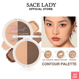 SACE LADY Contour Powder Palette 2 In 1 S 3D Shadow Modification Contour Repairs Tolerance Powder Not Makeup [hotmax]