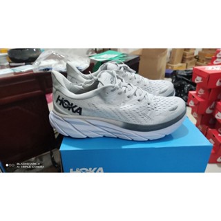 ใหม่ HOKA ONE Clifton 8 Shock Absorption รองเท้าวิ่ง PU9U สําหรับผู้ชาย และผู้หญิง 2023