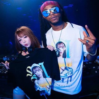 Kikstyo เสื้อยืดแขนสั้น ทรงหลวม สไตล์ญี่ปุ่น ฮามาซากิ เรโทร แฟชั่นเรโทร
