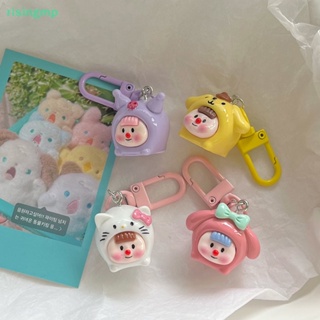 [risingmp] พวงกุญแจ จี้ตุ๊กตาฟิกเกอร์ อนิเมะ Melody Cinnamoroll ขนาดมินิ ของเล่น ของขวัญวันเกิด สําหรับเด็กผู้หญิง