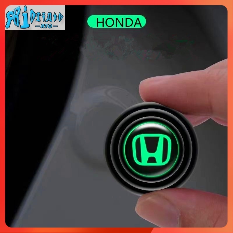 Rto [พร้อมส่ง] สติกเกอร์ปะเก็น กันกระแทก เรืองแสง สําหรับ Honda City 2010 Civic Fd Civic Fc Civic Di