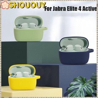 Shououy เคสหัวเข็มขัด อุปกรณ์เสริม สําหรับ Jabra Elite 4 Active