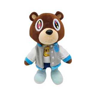 Sta5 Kanye Teddy Bear Plush Toys Dropout Bear Stuffed Dolls Gift For Kids Home Decor Toys For Kids Throw Pillow