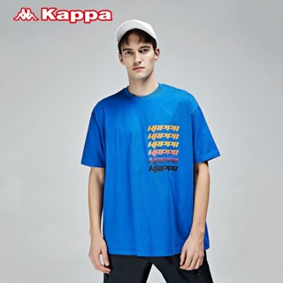 เสื้อยืดแขนสั้นลําลอง คอกลม พิมพ์ลาย Kappa Kapa Shimono แฟชั่นฤดูร้อน สไตล์สปอร์ต สําหรับผู้ชาย