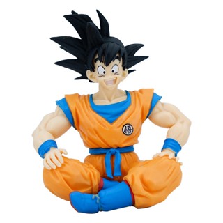 ตุ๊กตาฟิกเกอร์ อนิเมะ Dragon Ball Sitting Goku Hand-run นั่งเล่นด้วยมือ