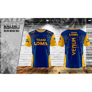 เสื้อยืด ลาย TEAM LOMA VENUM DESIGN