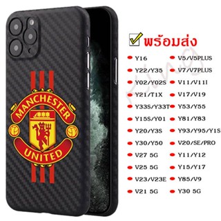 เคสลายแคบล่า ลายแมนยู สำหรับ VIVO Y19 V5 V11I V15 V15PRO V17 V17PRO Y21 2021/Y21T/Y33S/Y33T/T1X/Y95/Y93/Y91C/Y1S/Y01 034