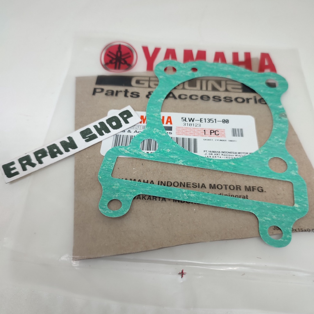 ต่อแพ็ค PAKING BLACK SEHER BOTTOM PAPER NOUVO MIO OLD SPORTY SOUL FINO CARBON ORIGINAL 5LW-E1351-00