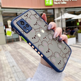 เคสโทรศัพท์มือถือ ซิลิโคน ใส กันกระแทก ลายการ์ตูนกระต่ายน่ารัก สําหรับ VIVO V20 2020 V20 2021 V20 Pro V20 SE S7 Y70 2020