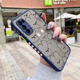 เคสโทรศัพท์มือถือ ซิลิโคน ใส กันกระแทก ลายการ์ตูนกระต่ายน่ารัก สําหรับ OPPO Reno 5 Reno 5 Pro Reno 5K 5G Find X3 Lite