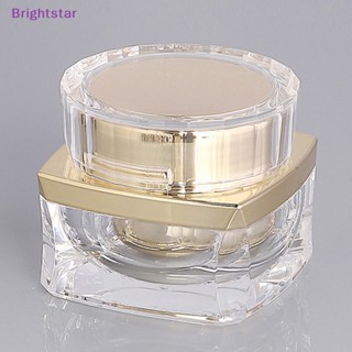 Brightstar กระปุกเปล่า สําหรับใส่เครื่องสําอาง อายแชโดว์ ลิปบาล์ม ครีมทาเล็บ 5 กรัม-50 กรัม