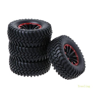 Treeling ล้อยาง 1 9 นิ้ว สําหรับรถไต่หินบังคับ 1 10 Axial SCX1 4 ชิ้น