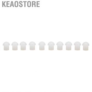 Keaostore (M)10pcs Soft Silicone Dome For  Ear Tip Earplug Replacement