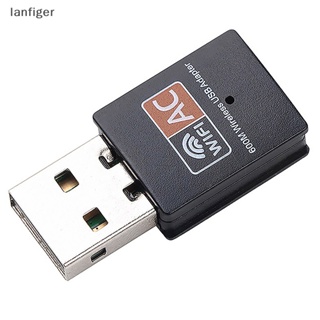 Lanf อะแดปเตอร์การ์ดเครือข่าย Wifi ไร้สาย 600Mbps Mini USB 802.11b/g/n RTL8188 สําหรับคอมพิวเตอร์ตั้งโต๊ะ PC EN