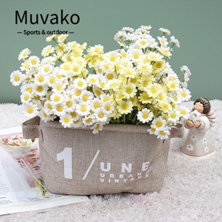 Muvako ดอกเบญจมาศประดิษฐ์ 60 ดอก สําหรับประดับตกแต่งโต๊ะ ปาร์ตี้